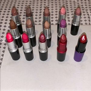 Mac lipsticks